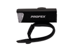 Передній велосипедний ліхтар PROFEX 82004 Pro Alu Li-Pol USB