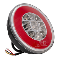 TT TECHNOLOGY TT.12008 Задній світлодіодний ліхтар Glo-Trac для гамбургерів з 3 функціями, універсальний