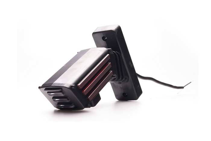 Лівий габаритний ліхтар WAŚ 2550L W297.3.1 SPOT LED на короткому кронштейні