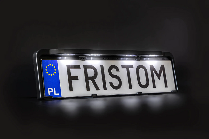 Рамка номерного знака зі світлодіодним підсвічуванням FRISTOM FT-264 LED M15