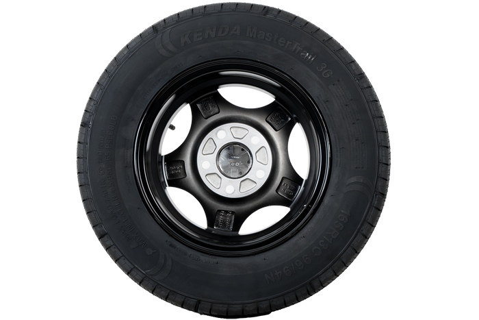 Посилене колесо до причепа KENDA TIRE 165/80 R13C 96/94N ALU RIM STARCO полірований 5Jx13"H2 5x112 ET:30