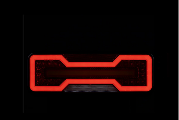 Задні ліхтарі TruckLED L1871+L1872 LED NEON DYNAMIC, кабель 0,35 м, 6 функцій, лівий+правий
