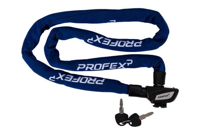 PROFEX 81659 Neo 130 см ланцюговий велосипедний замок із замком